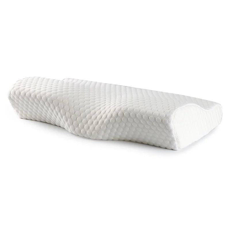 Butterfly contour memory foam pillow