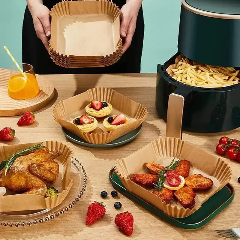 Disposable Air Fryer Basket Liners (125) - view 2