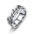Titanium Steel Anxiety Spinner Ring