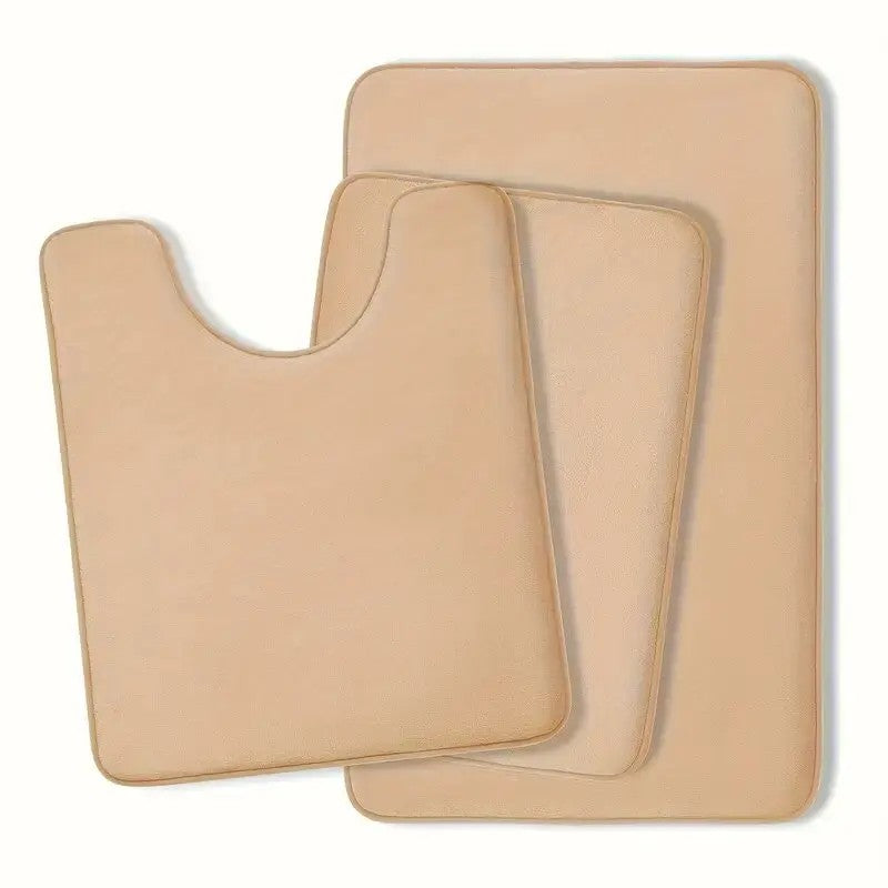 Washable Three-Piece Bath Mat Set - view 2