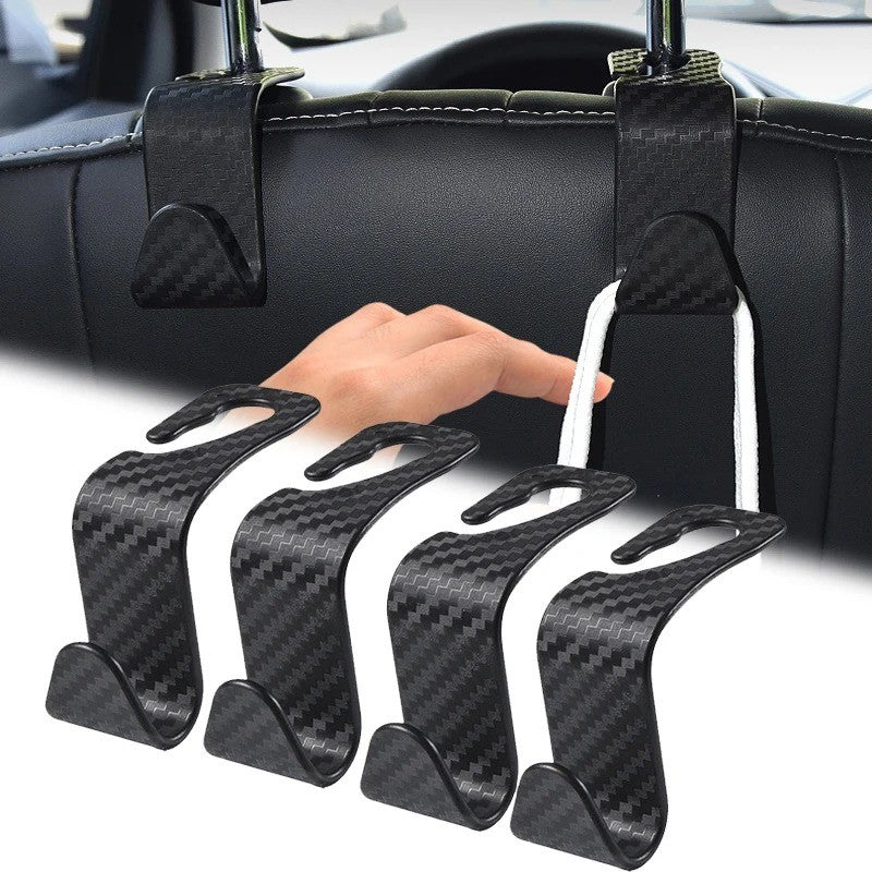Car Headrest Hooks, 4-Pack
