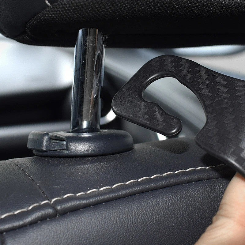 Car Headrest Hooks, 4-Pack