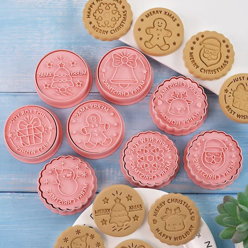 Christmas Cookie Cutter and Stamp Set - view 2