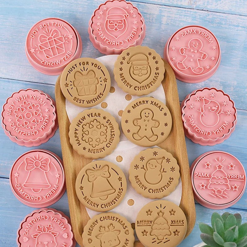 Christmas Cookie Cutter and Stamp Set - view 3