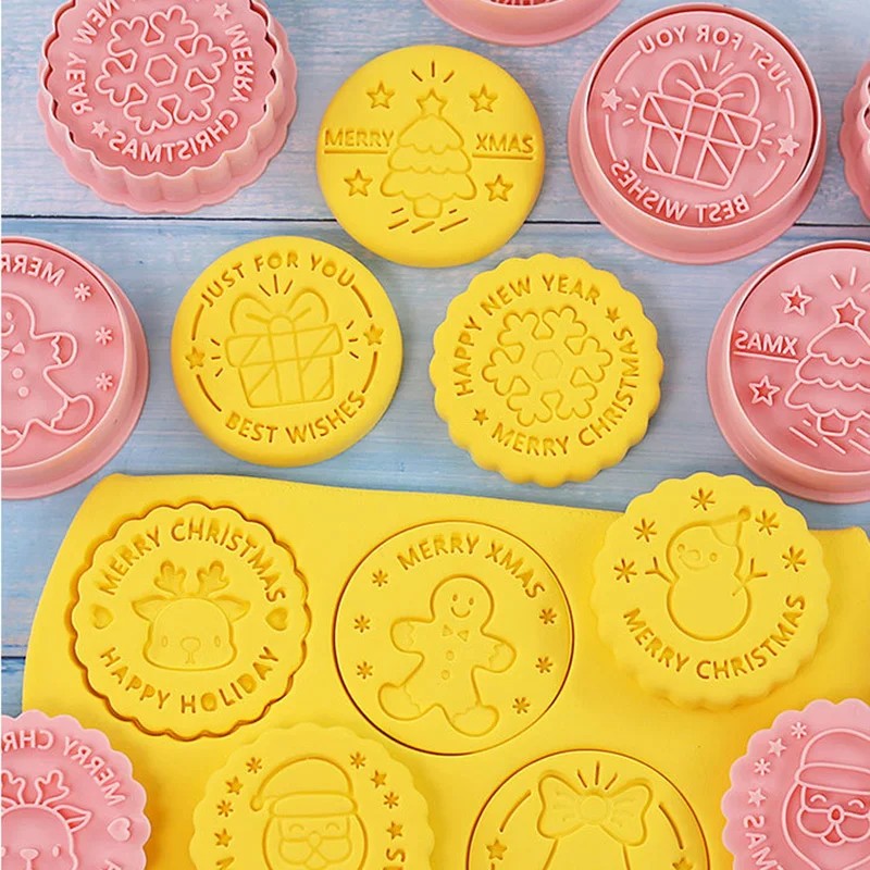 Christmas Cookie Cutter and Stamp Set - view 4