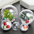 Clear Fillable Ornaments, 50-Pack