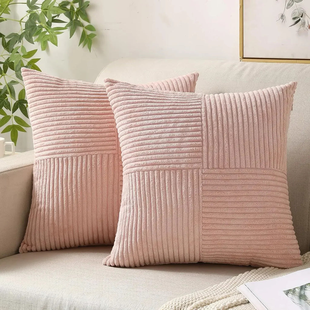Corduroy Throw Pillow Covers, 2-Pack - view 3