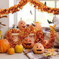 Fall Maple-Leaf Garland, 2-Pack