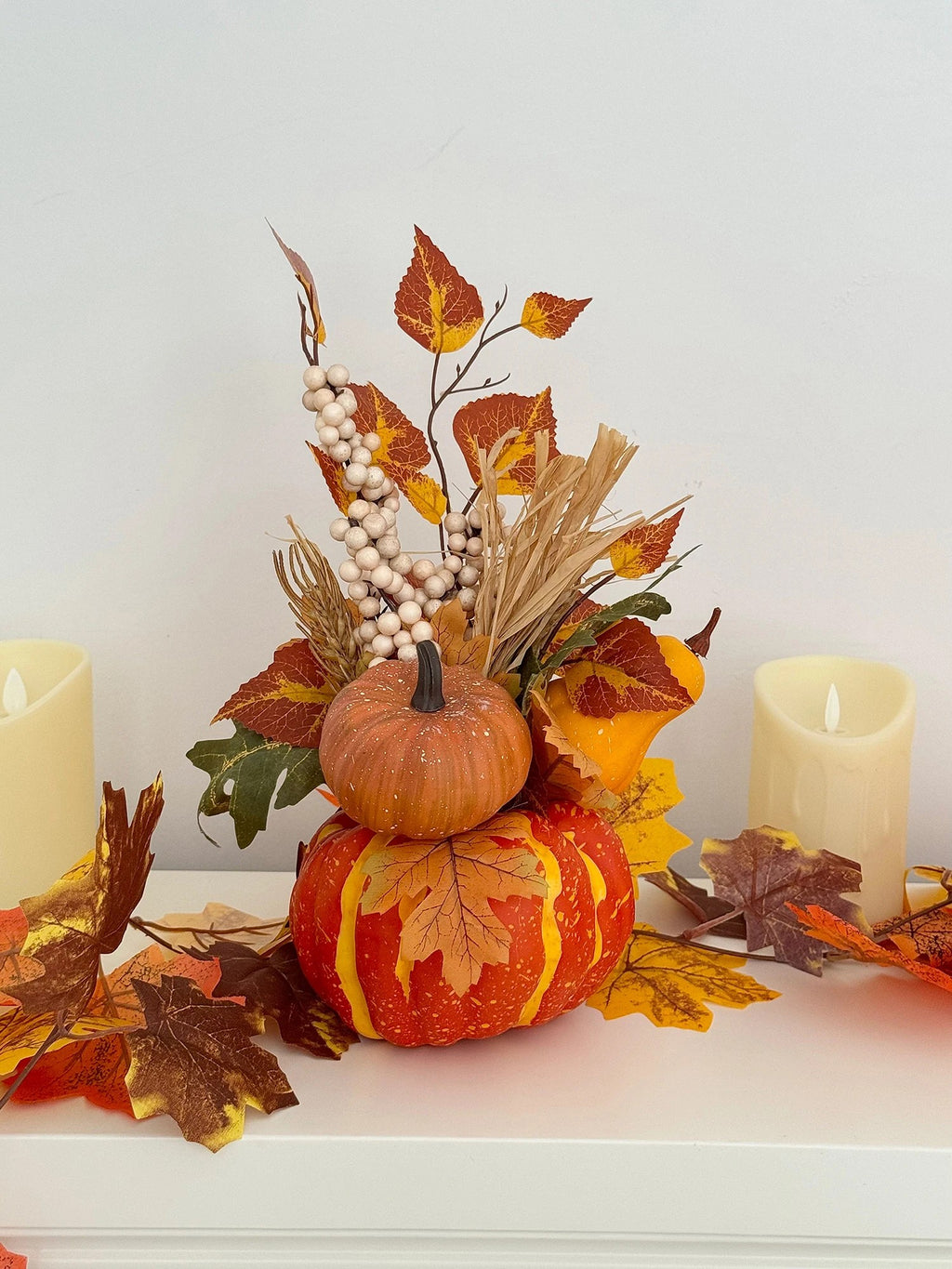 Fall Pumpkin Centerpiece - view 3