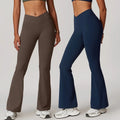 High-Waist Flared Yoga Pants