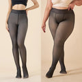 Fleece-Lined Thermal Tights