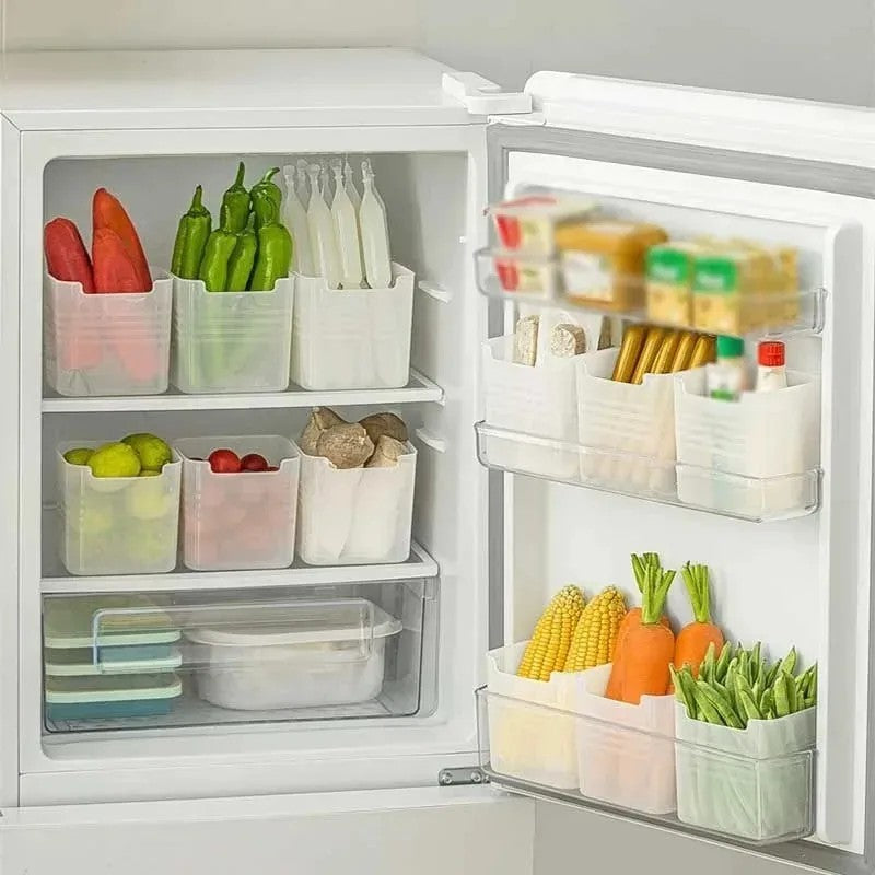 Stackable Fridge Produce Organizer Bins, 5-Pack - view 2