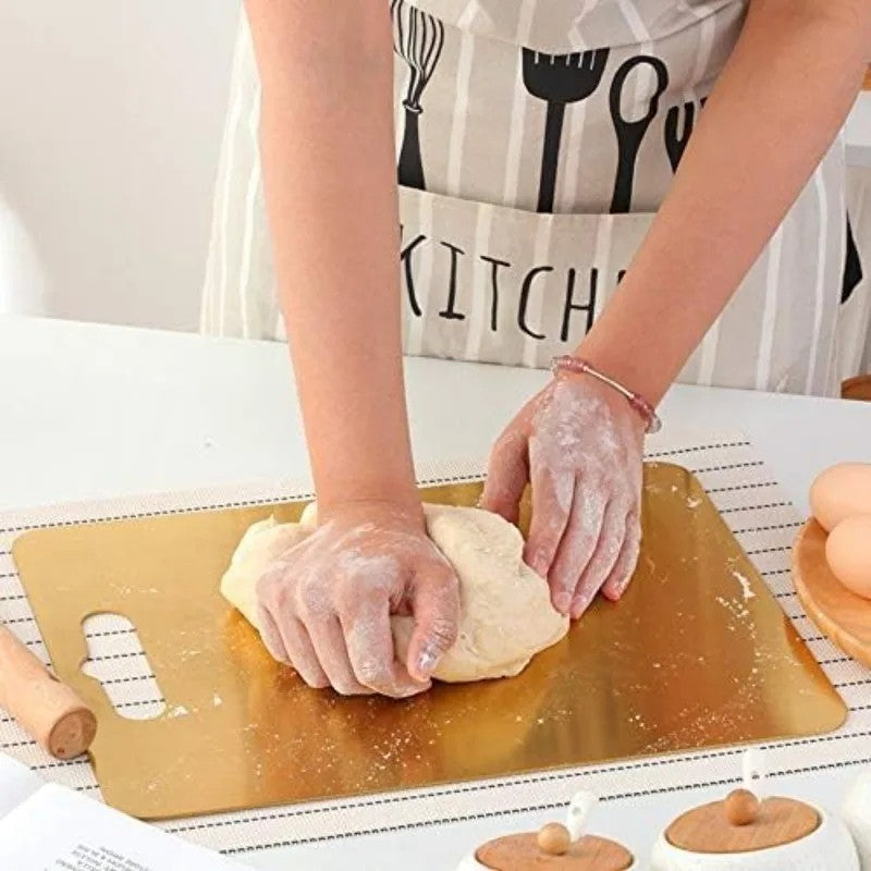 Gold Stainless Steel Cutting Boards, 3-Piece - view 2
