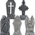 Foam Graveyard Tombstones, 5-Pack