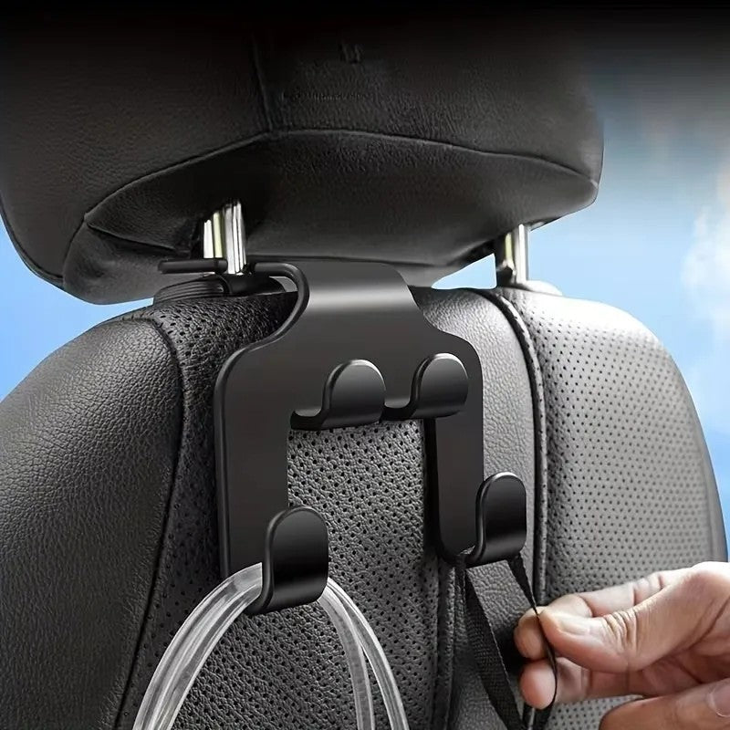 Car Headrest Hooks, 4-Pack