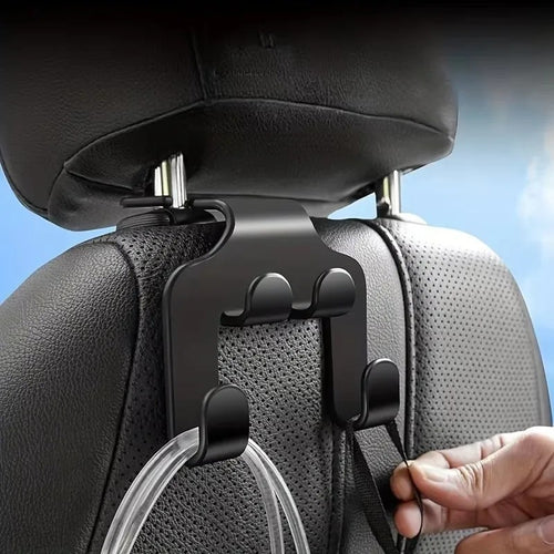 Car Headrest Hooks, 4-Pack