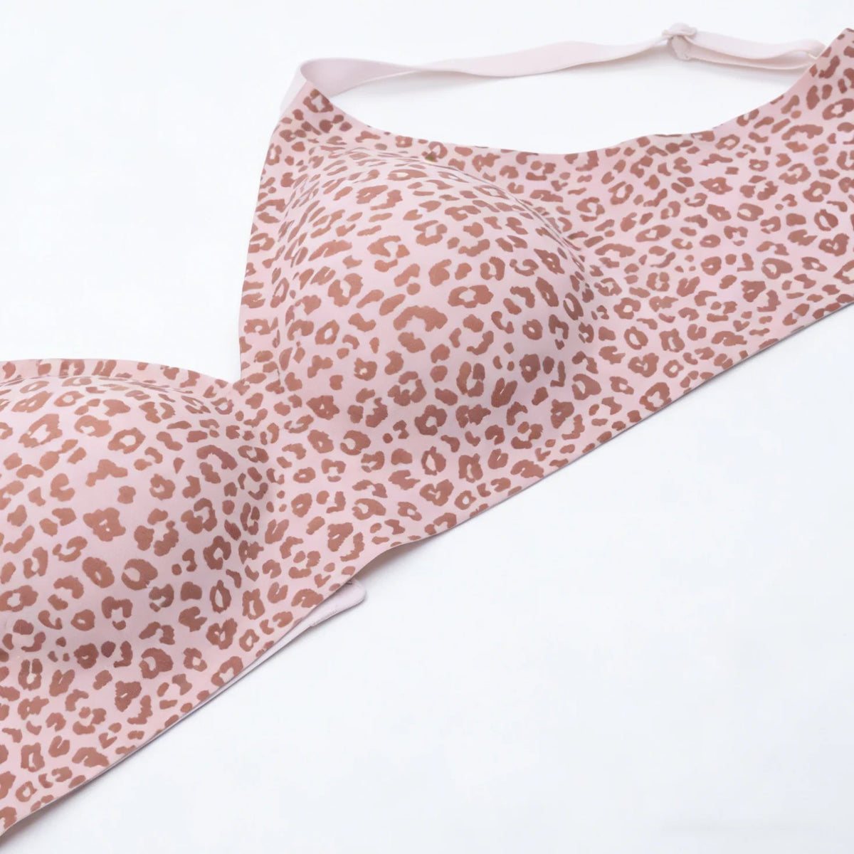 Wire-Free Leopard Print Bra - view 2