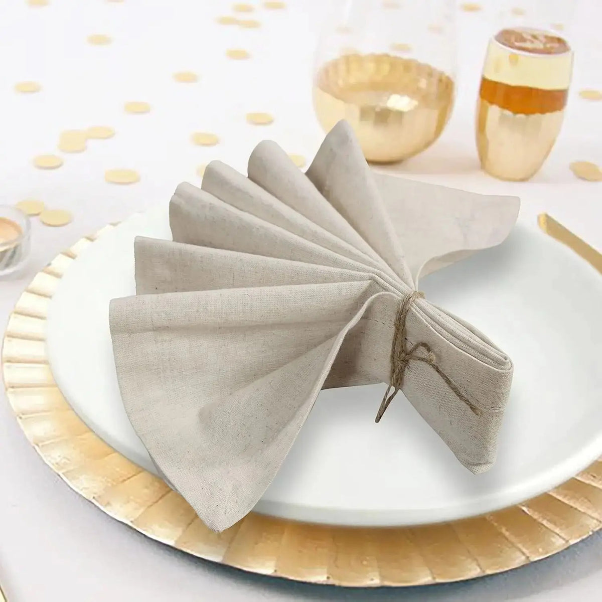 Linen Dinner Napkins, Set of 6 - view 2