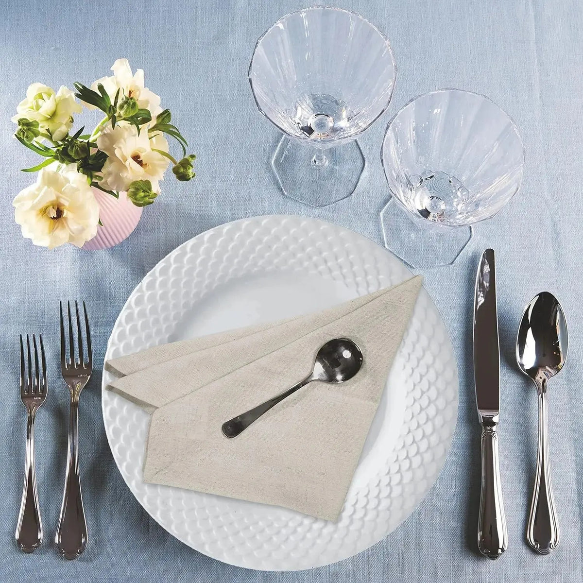 Linen Dinner Napkins, Set of 6 - view 3