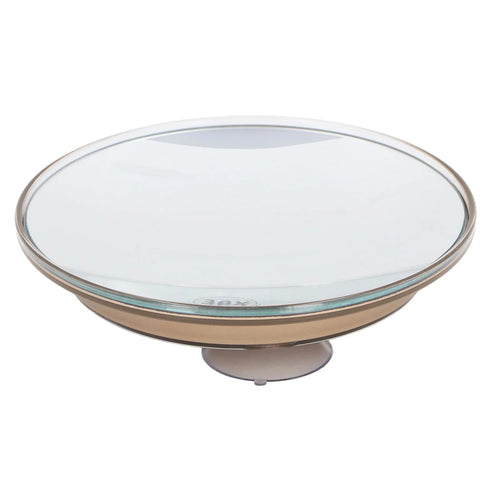 30x Magnifying Mirror with Suction Cups - view 2