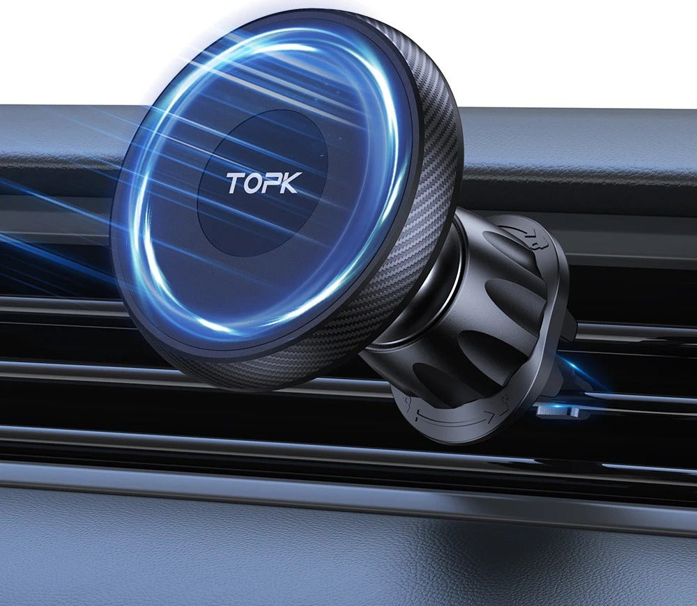 Magnetic Car Phone Mount (MagSafe Compatible)