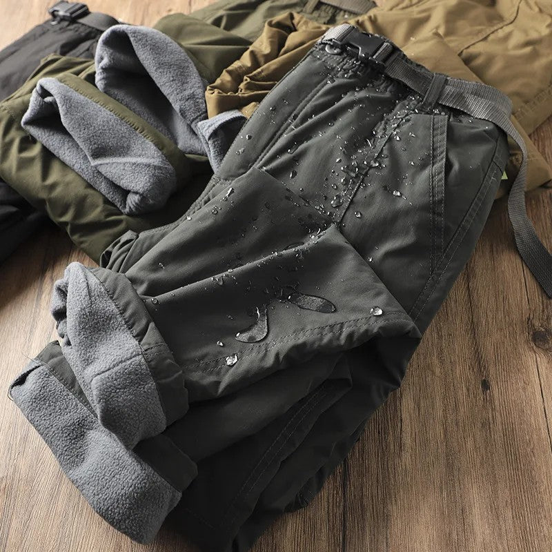Men's Fleece-Lined Cargo Work Pants - view 5