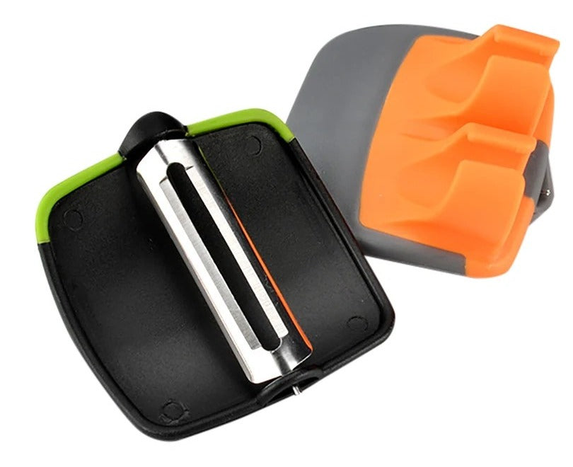 Palm Vegetable Peeler with Finger Grip, 2 Pcs