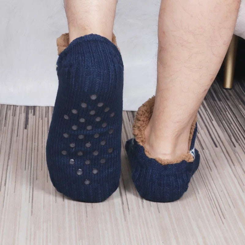 Non-Slip Plush Slipper Socks