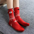 Reindeer Christmas Socks