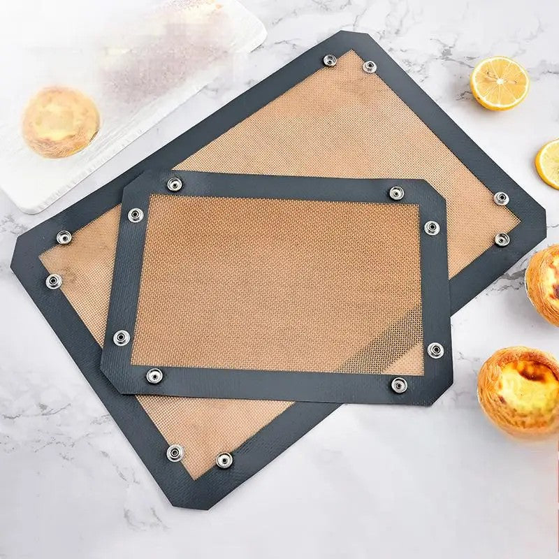 Leakproof Silicone Baking Mat with Snap-Lock Edges - view 3