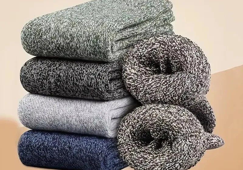Thick Winter Socks, 3 Pairs