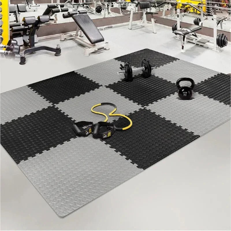 Thick Non-Slip Yoga Mat Tiles